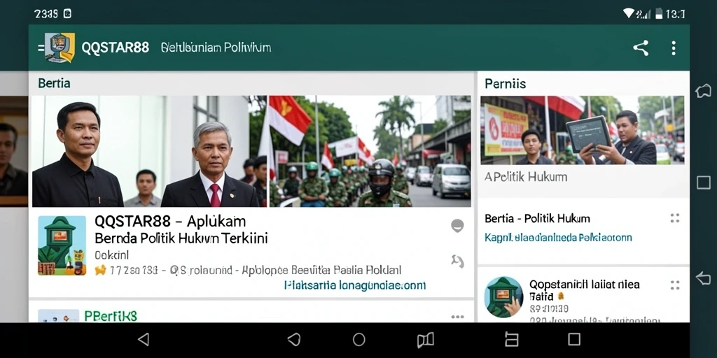 Tampilan antarmuka aplikasi QQSTAR88 yang informatif dan menarik.
