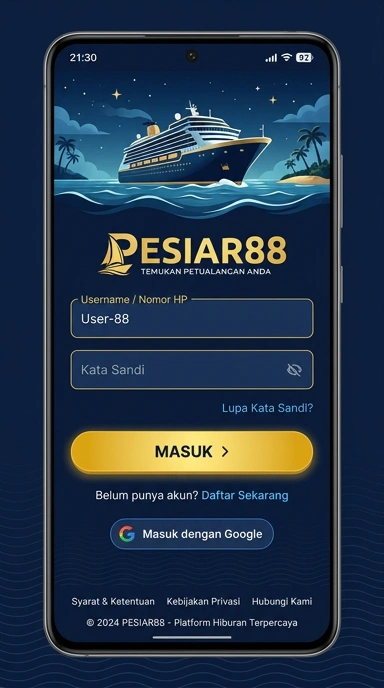 Panduan Masuk Akun pesiar88 untuk Pengguna Android